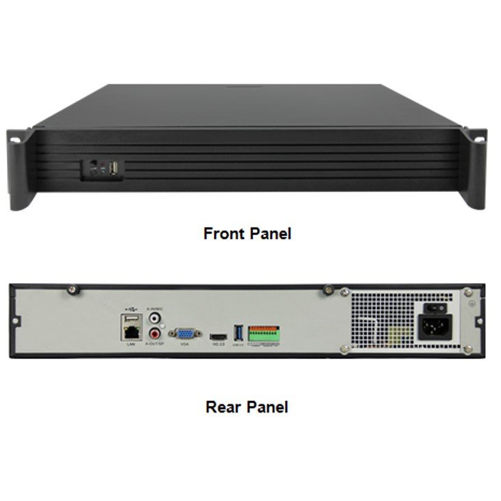 TT International TT-NVR5364 4K NVR 36 Channel H.265 with 4 HDD Support (1.5U)