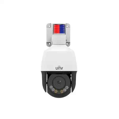 Uniview IPC675LFW AX4DUPKC VG 5MP LightHunter Mini PTZ Deterrence Camera