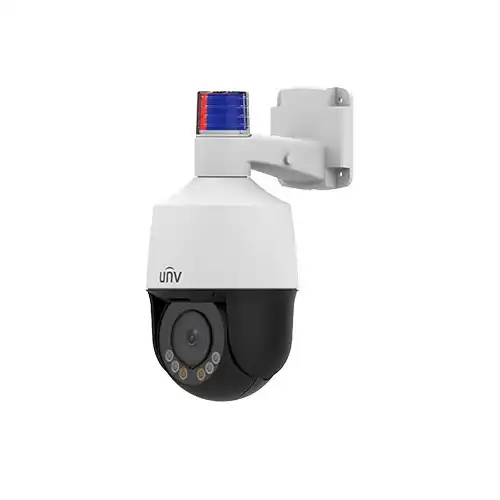 Uniview IPC675LFW AX4DUPKC VG 5MP LightHunter Mini PTZ Deterrence Camera