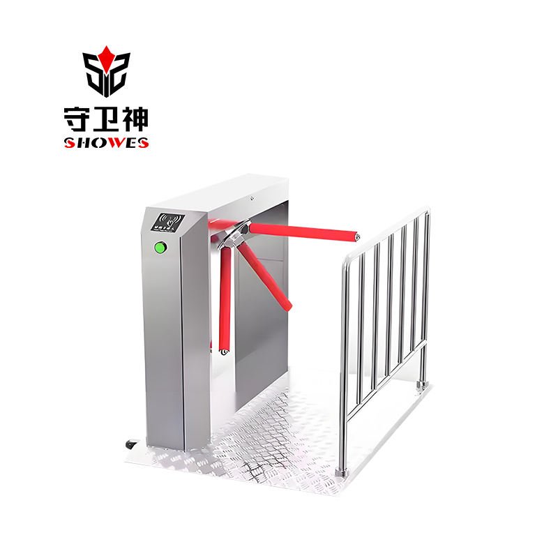Face Recognition Tripod Turnstile Gate Control Access Security Gate Portable Turnstile