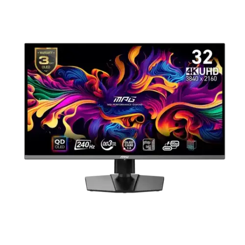 MSI MPG 321URX QD-OLED 4K 240Hz Gaming Monitor