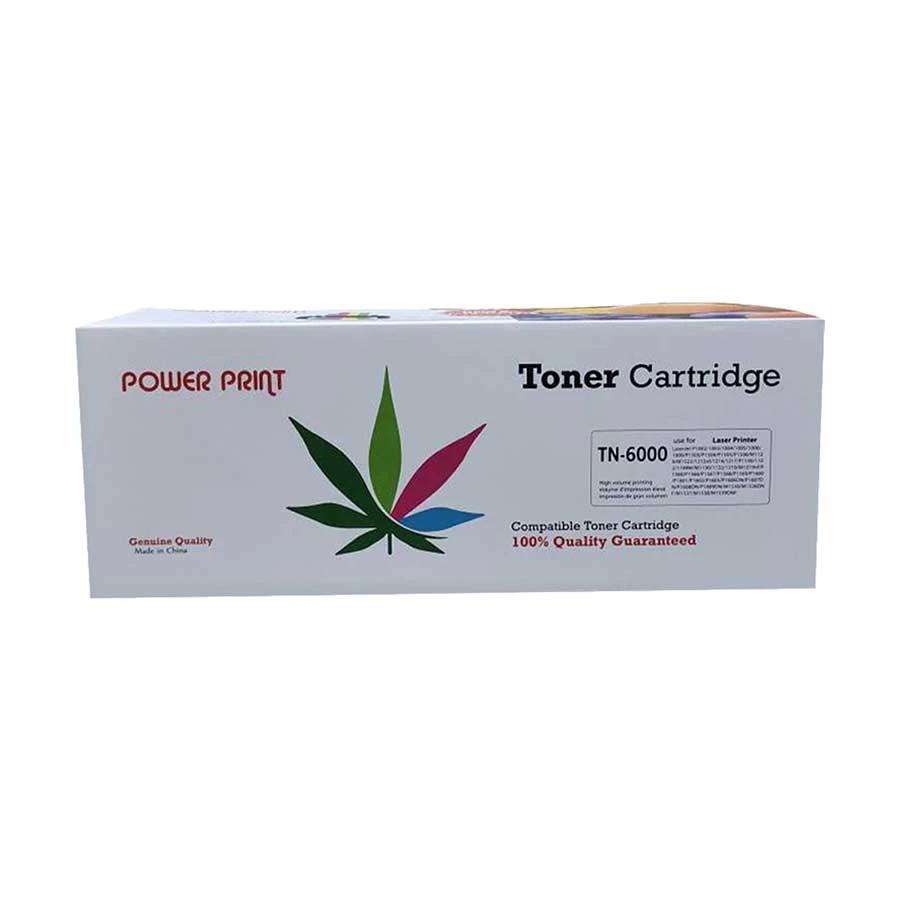 Power Print TN-6000 Black Toner With Chip